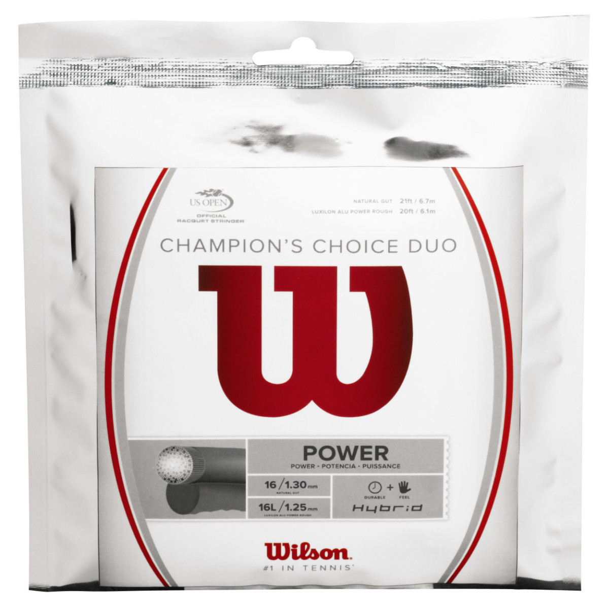 Wilson Champion's Choice Duo 1,25/1,30 Hybridbesaitung