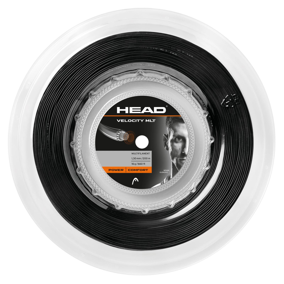Head Velocity MLT Saitenrolle Schwarz 200 m
