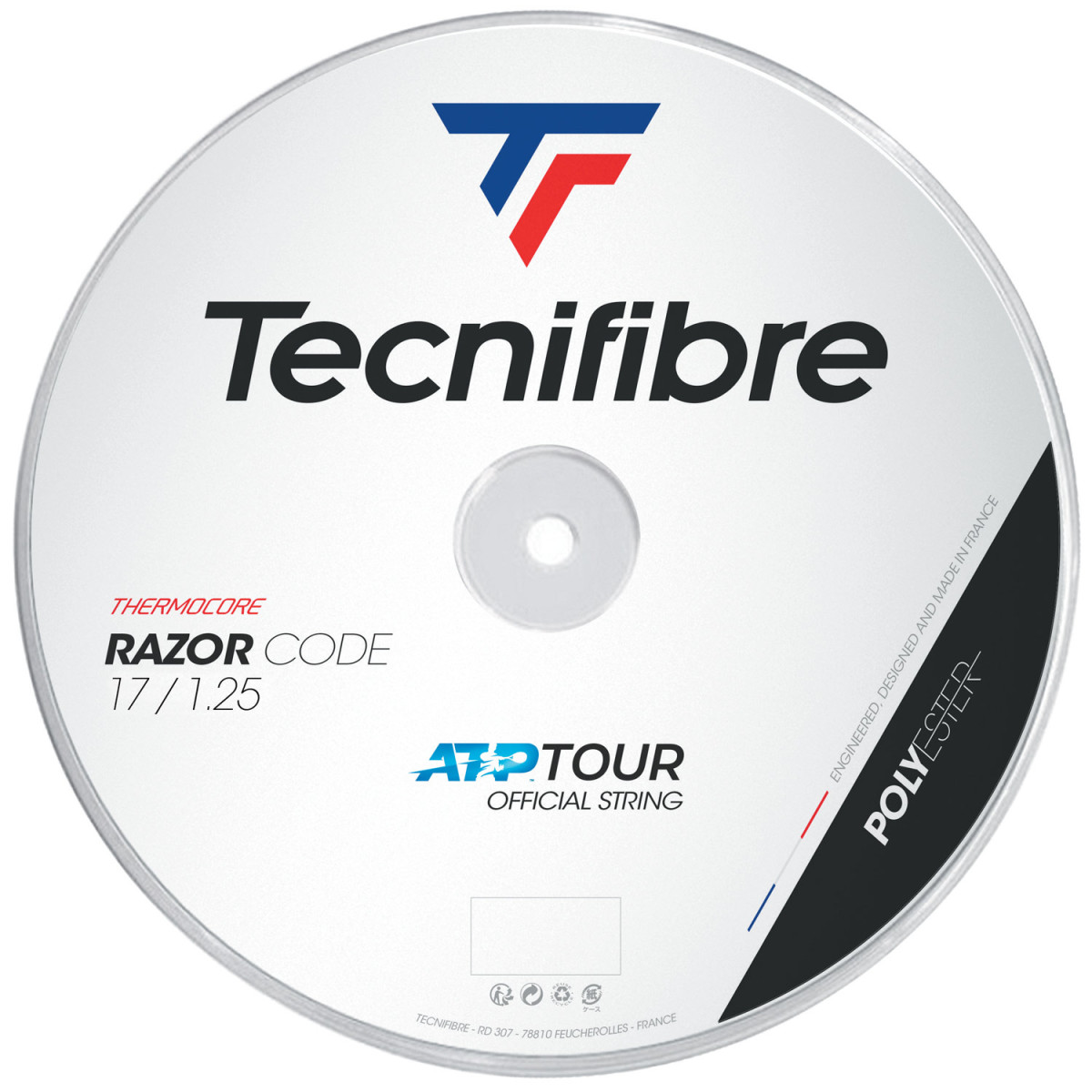 Tecnifibre Razor Code White Saitenrolle 200 m