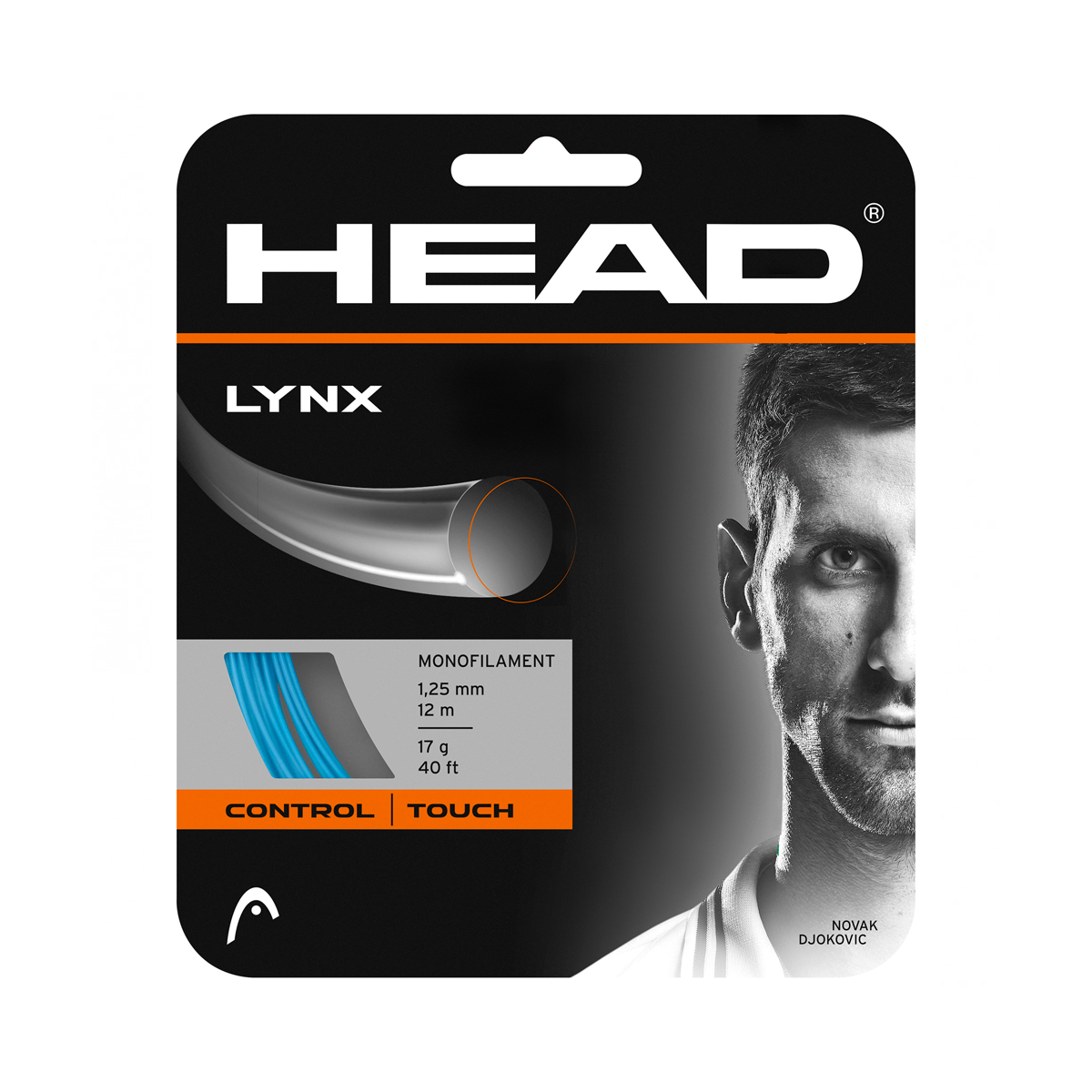 Head Lynx Tennissaite Blau 12 m