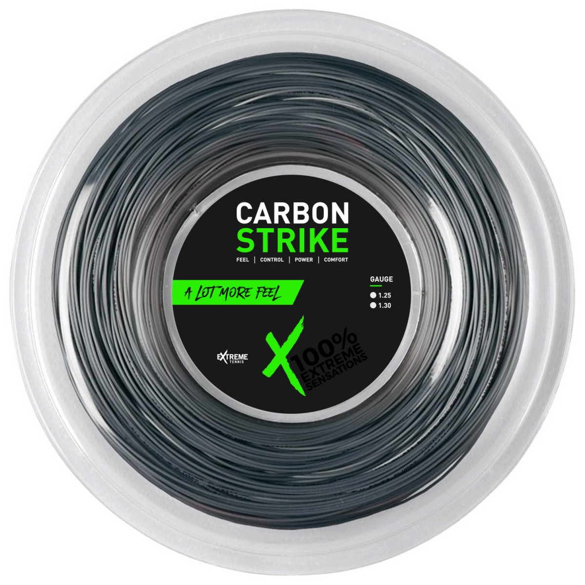 Extreme Tennis Carbon Strike Saitenrolle 200 m