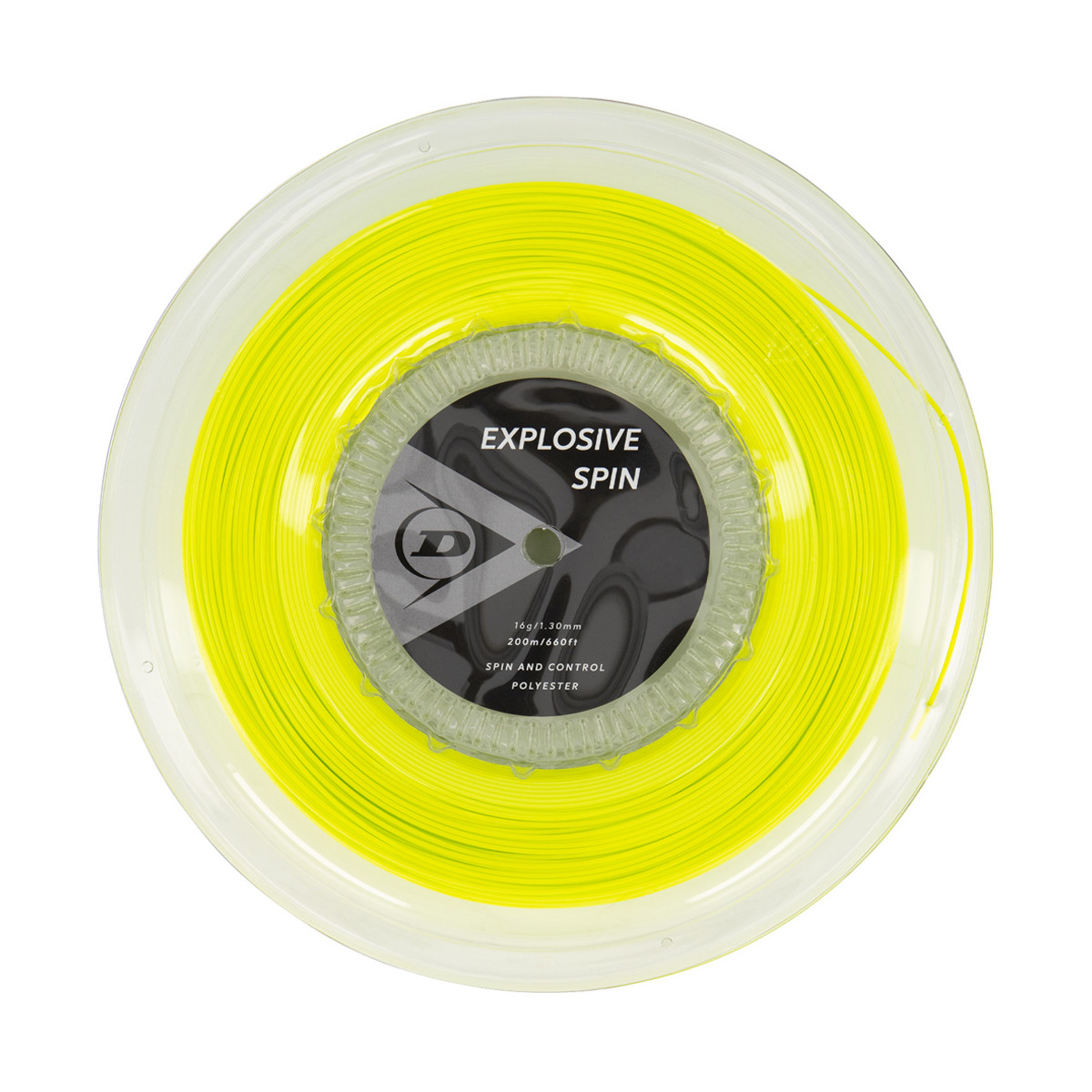Dunlop Explosive Spin Saitenrolle Gelb 200 m