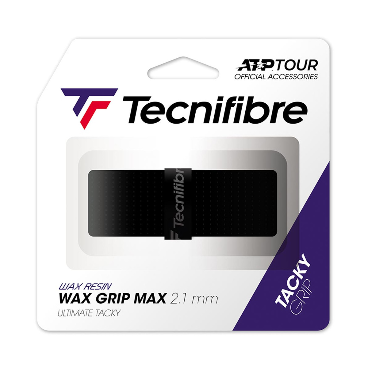 Tecnifibre Wax Max Basisgriffband Schwarz
