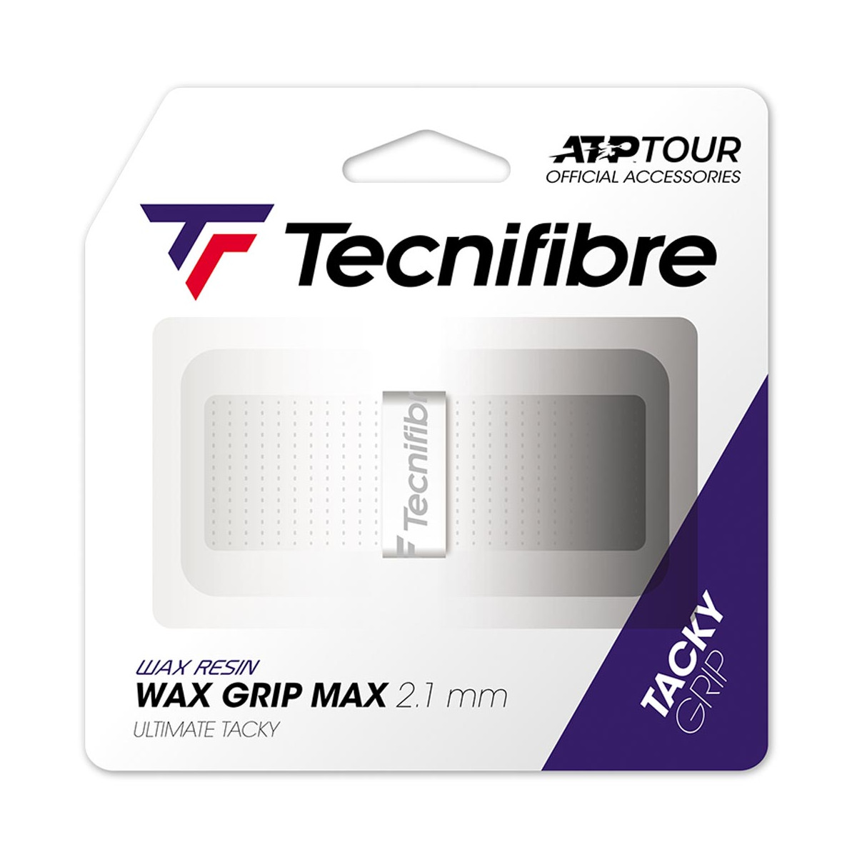 Tecnifibre Wax Max Basisgriffband Wei&szlig;
