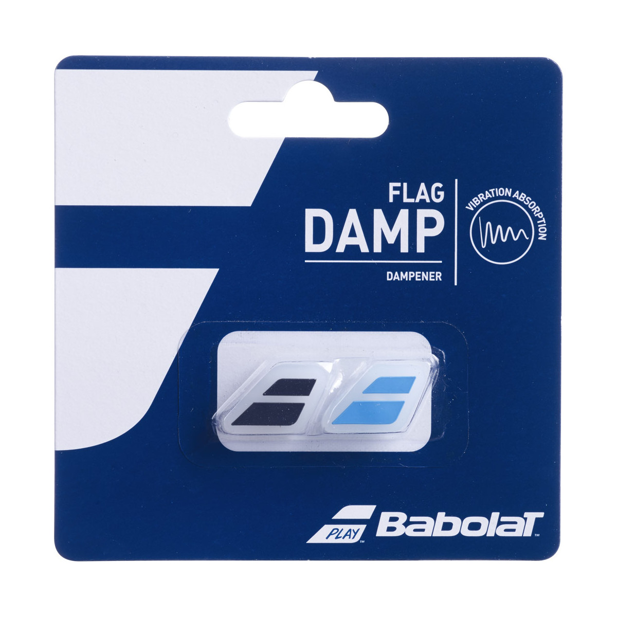 Babolat Flag Damp Vibrationsd&auml;mpfer Blau / Schwarz