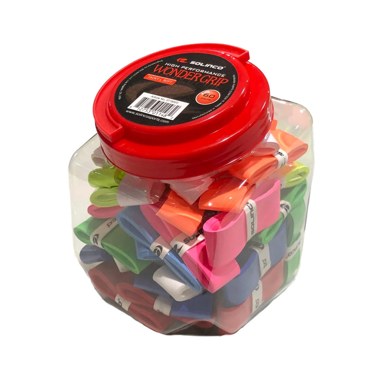 Solinco WONDER GRIP Overgrip gemischt 60er-Pack