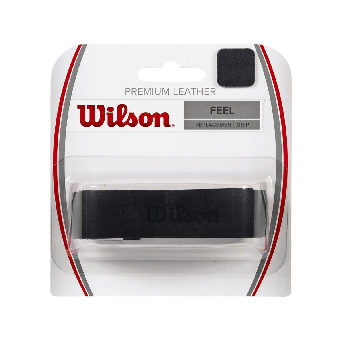 Wilson Premium Leather Basisgriffband Schwarz