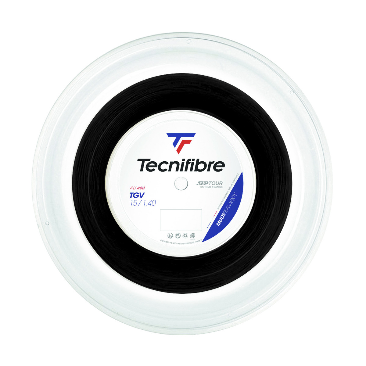 Tecnifibre TGV Saitenrolle Schwarz 200 m