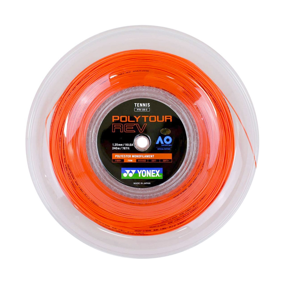 Yonex Poly Tour Rev Saitenrolle 200 m