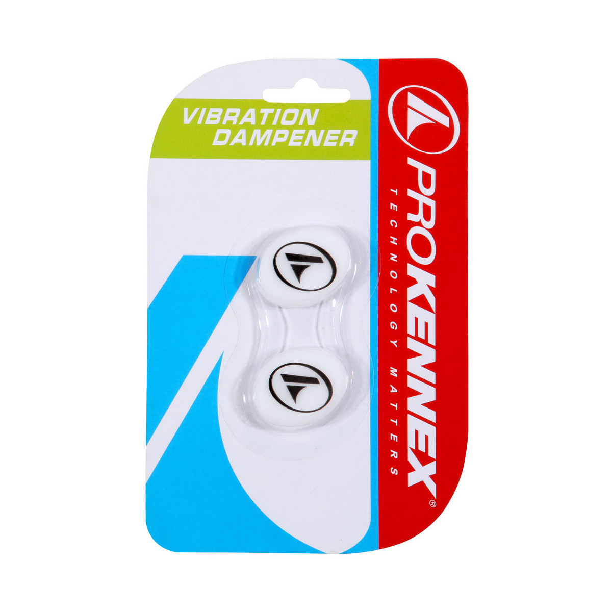 Pro Kennex Vibra Stop Vibrationsd&auml;mpfer Wei&szlig; 2er-Pack