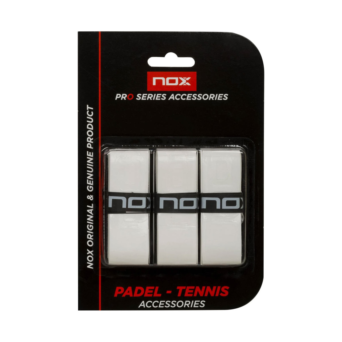 Nox Pro Overgrip Wei&szlig; 3er-Pack