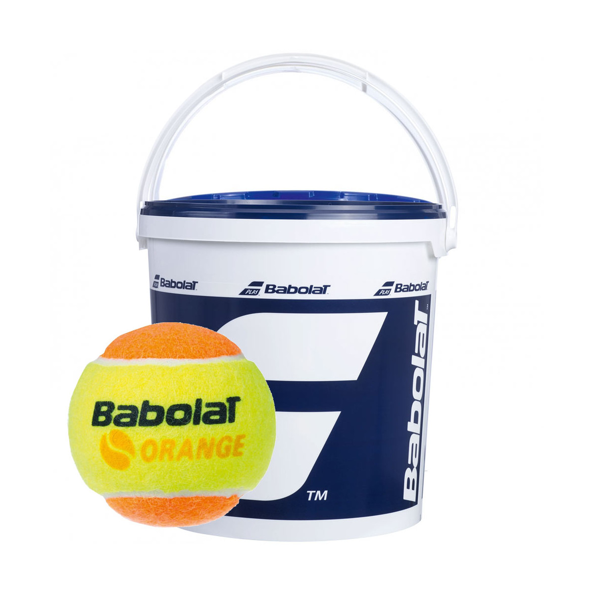 Babolat Tennisb&auml;lle 36er-Eimer Orange
