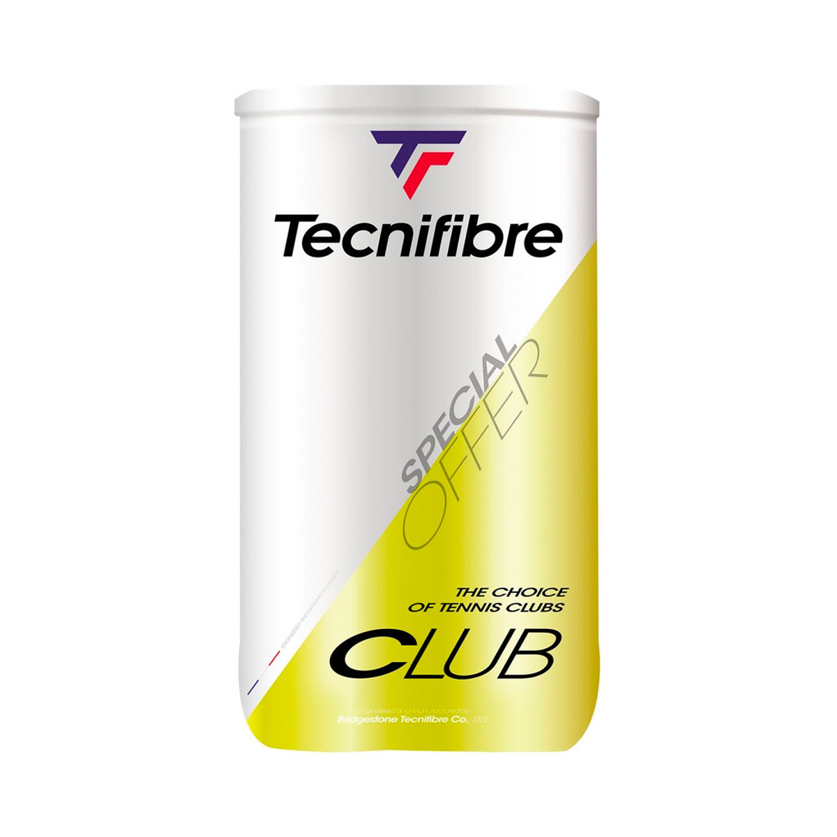 Tecnifibre Club Tennisb&auml;lle Doppelpack (2 Dosen &agrave; 4 B&auml;lle)
