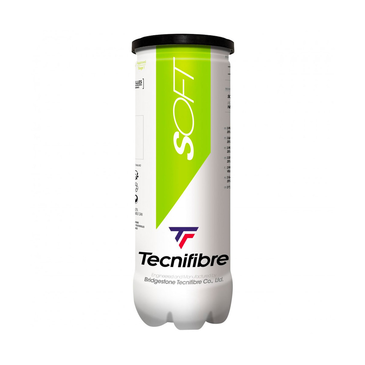 Tecnifibre Soft Tennisb&auml;lle 3er-Dose
