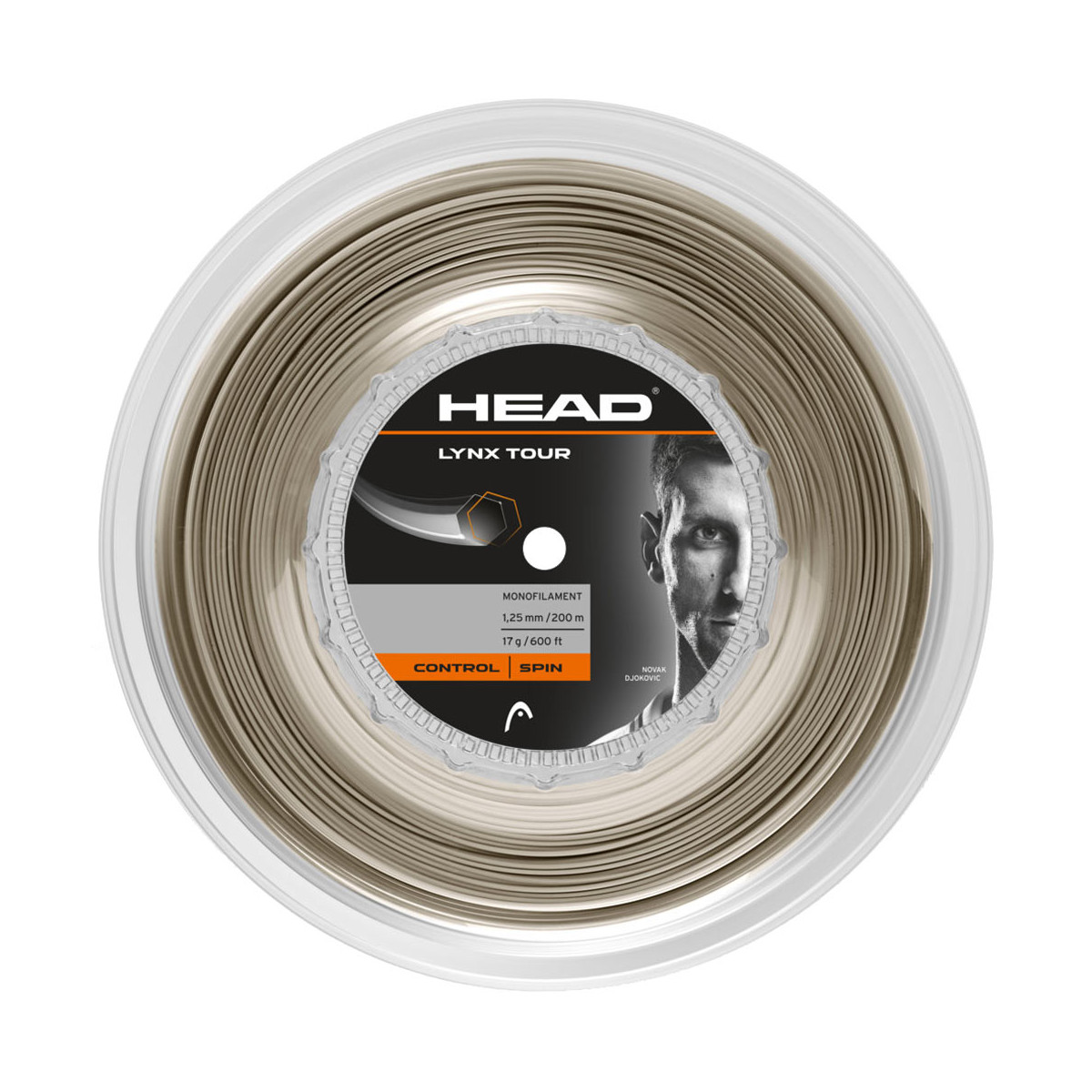 Head Lynx Tour Champagne Saitenrolle 200 m