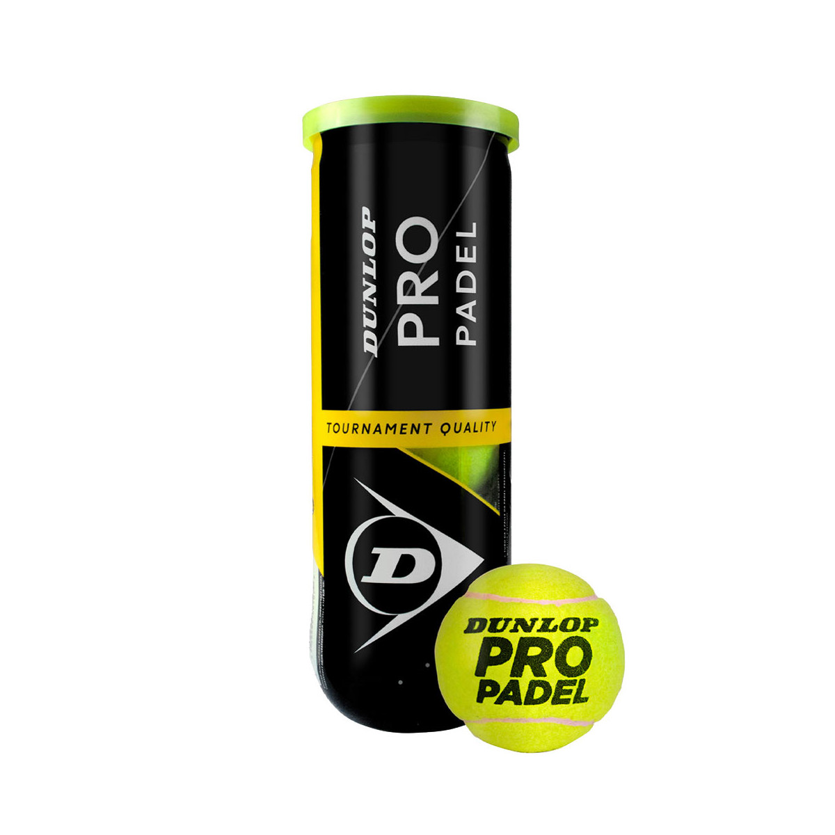 Dunlop Pro Padel Padelb&auml;lle 3er-Dose