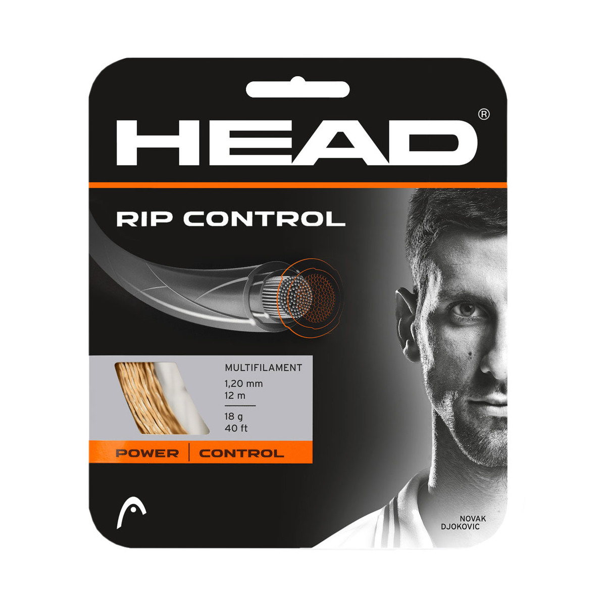 Head RIP Control Natural Tennissaite 12 m