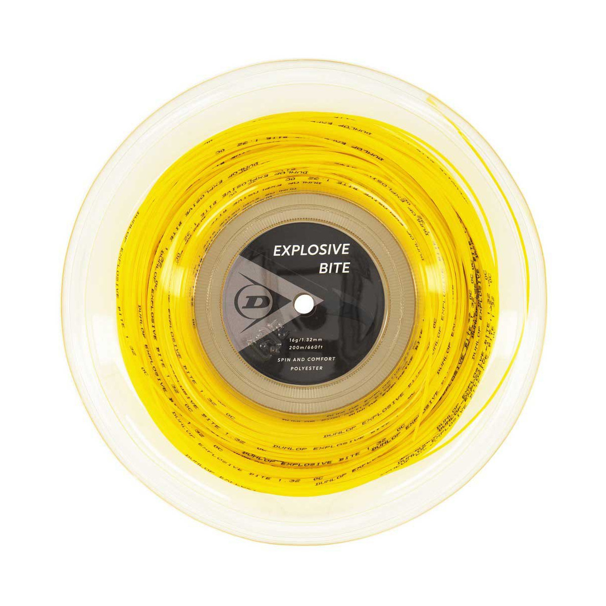 Dunlop Explosive Bite Saitenrolle Gelb 200 m
