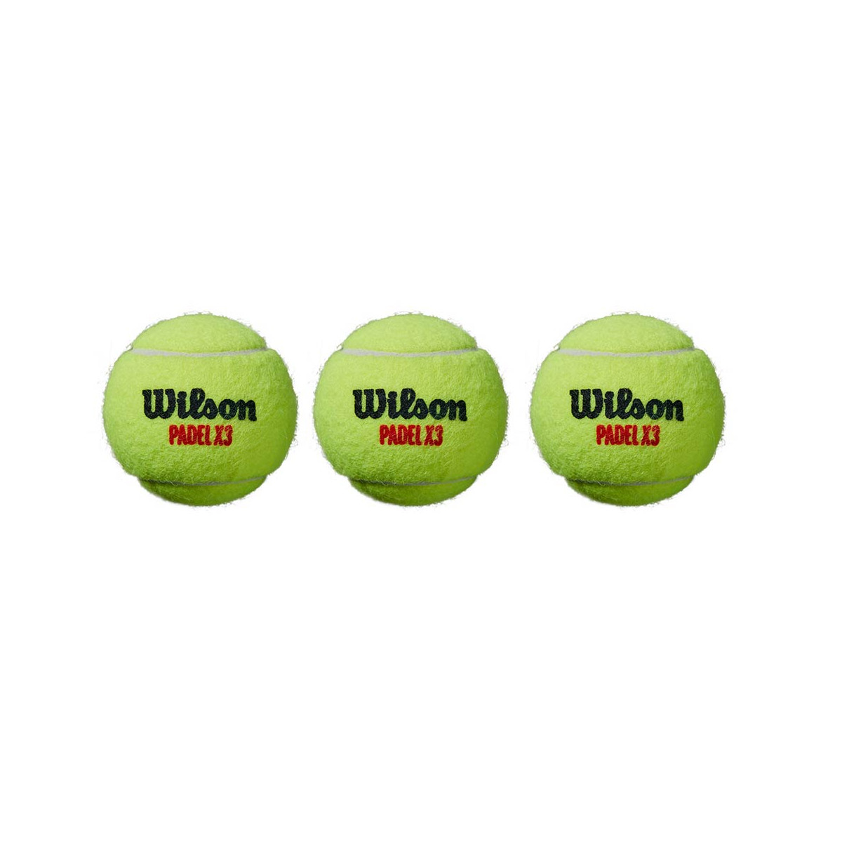 Wilson Padel X3 Padelb&auml;lle Karton (24 Dosen &agrave; 3 B&auml;lle)