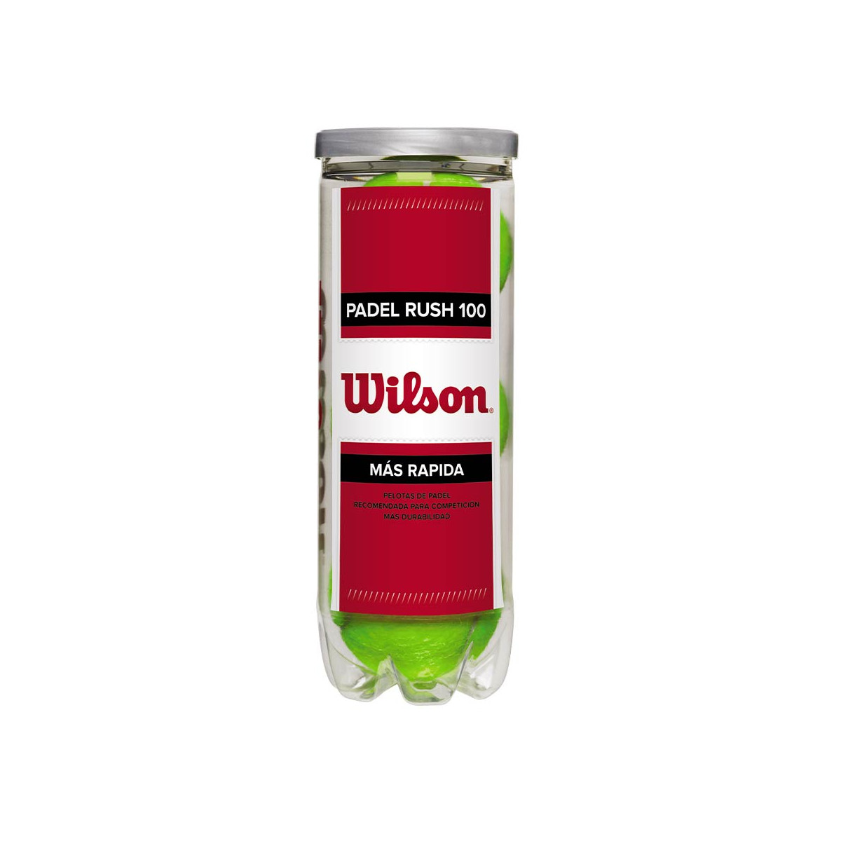 Wilson Padel Rush 100 Padelb&auml;lle 3er-Dose