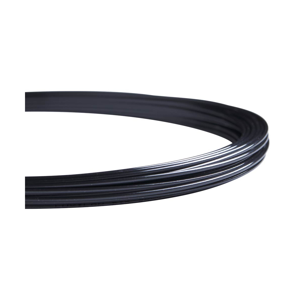 Luxilon Alu Power Tennissaite Schwarz 12 m