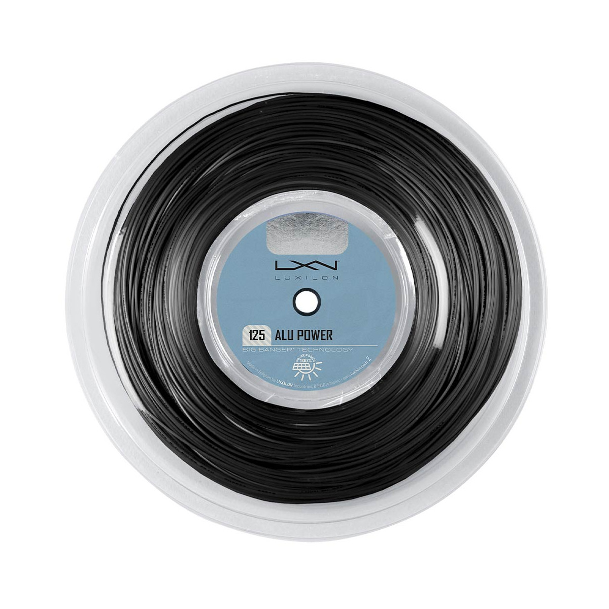 Luxilon Alu Power Saitenrolle Schwarz 200 m