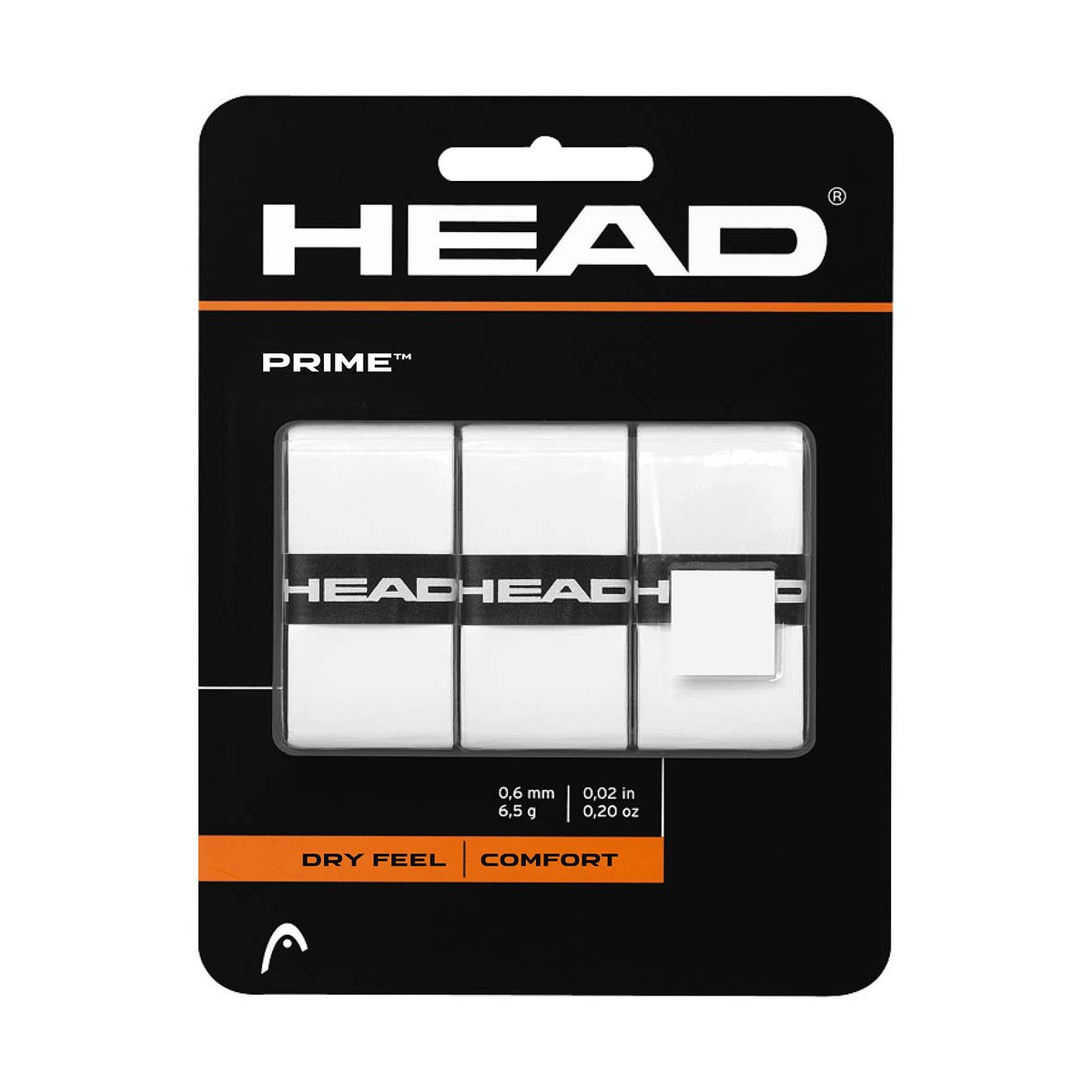 Head Prime Overgrip Wei&szlig; 3er-Pack