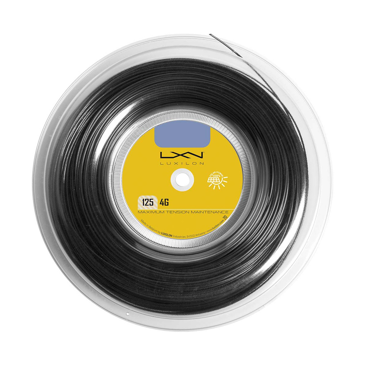 Luxilon 4G Saitenrolle Schwarz 200 m