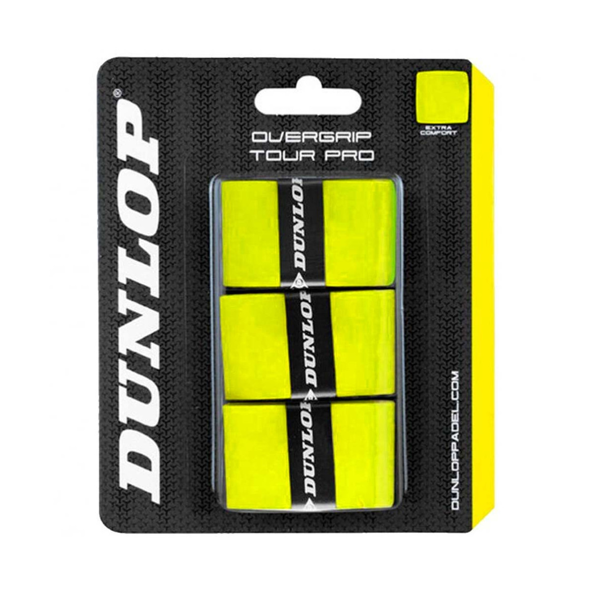 Dunlop Tour Pro Overgrip Gelb 3er-Pack