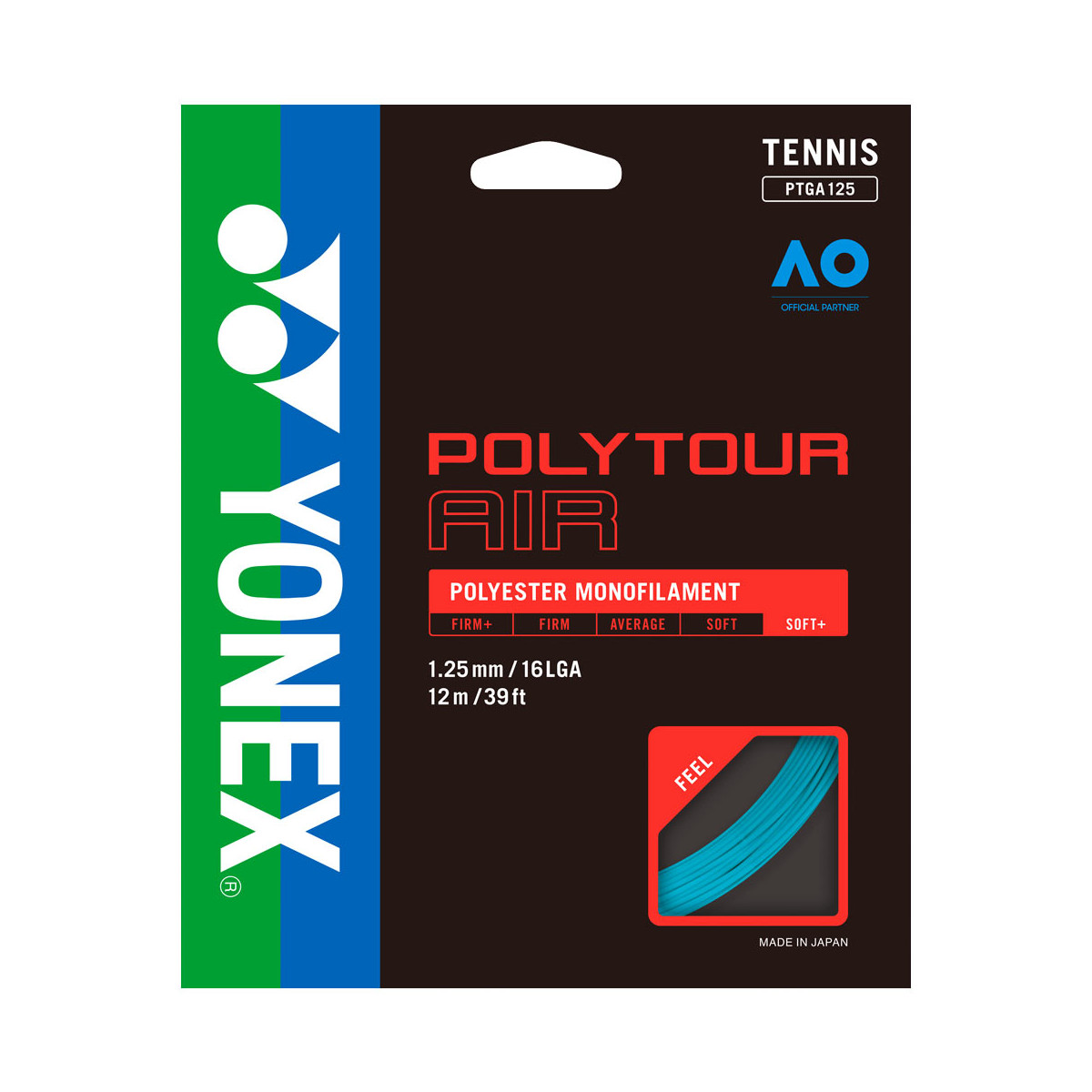 Yonex Poly Tour Air Tennissaite 12 m