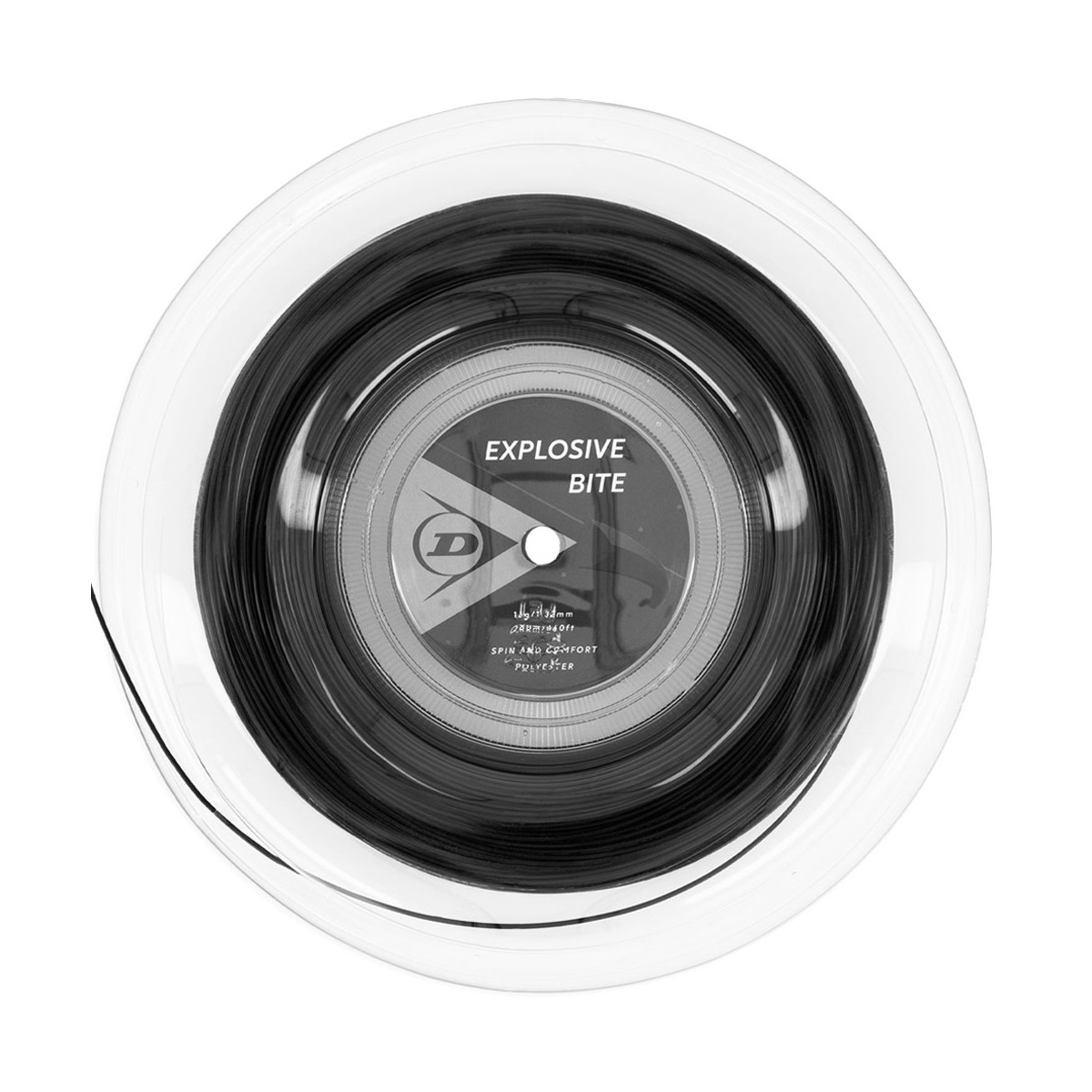 Dunlop Explosive Bite Saitenrolle Schwarz 200 m