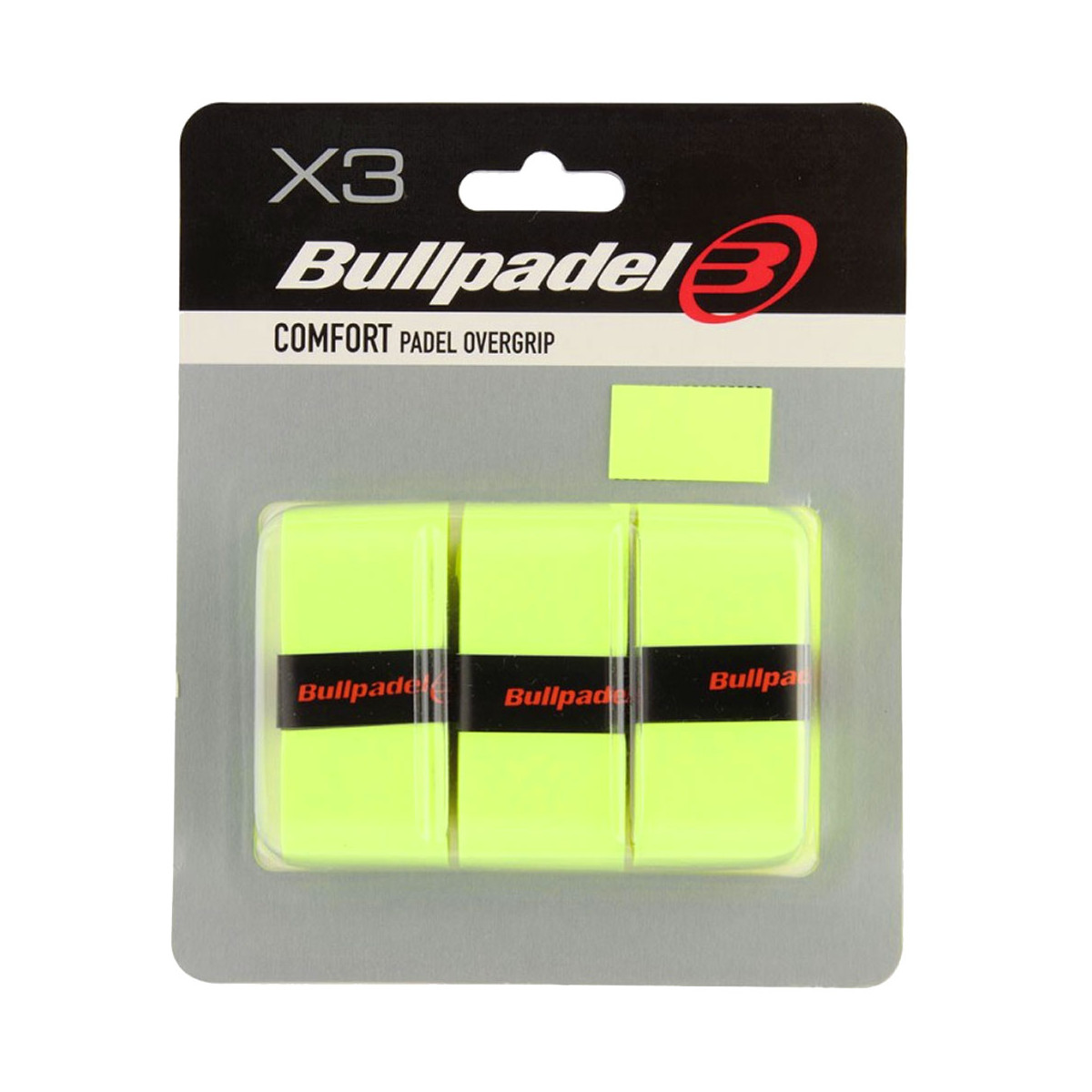 Bullpadel Comfort Overgrip Gelb 3er-Pack