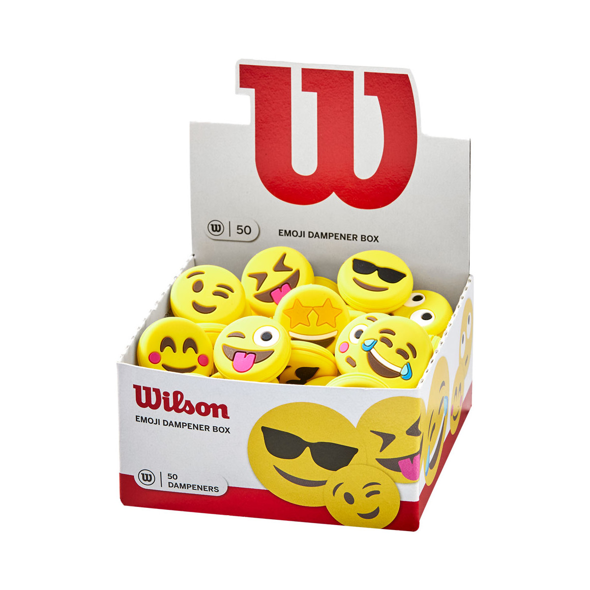 Wilson Emoji Vibrationsd&auml;mpfer 50er-Box