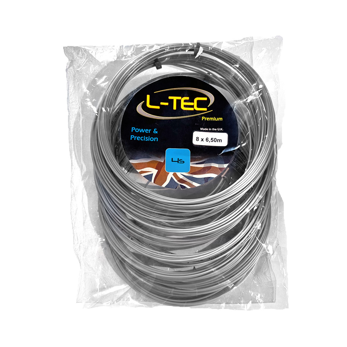 L-Tec 4S Tennissaite Grau 8 x 6,50 m