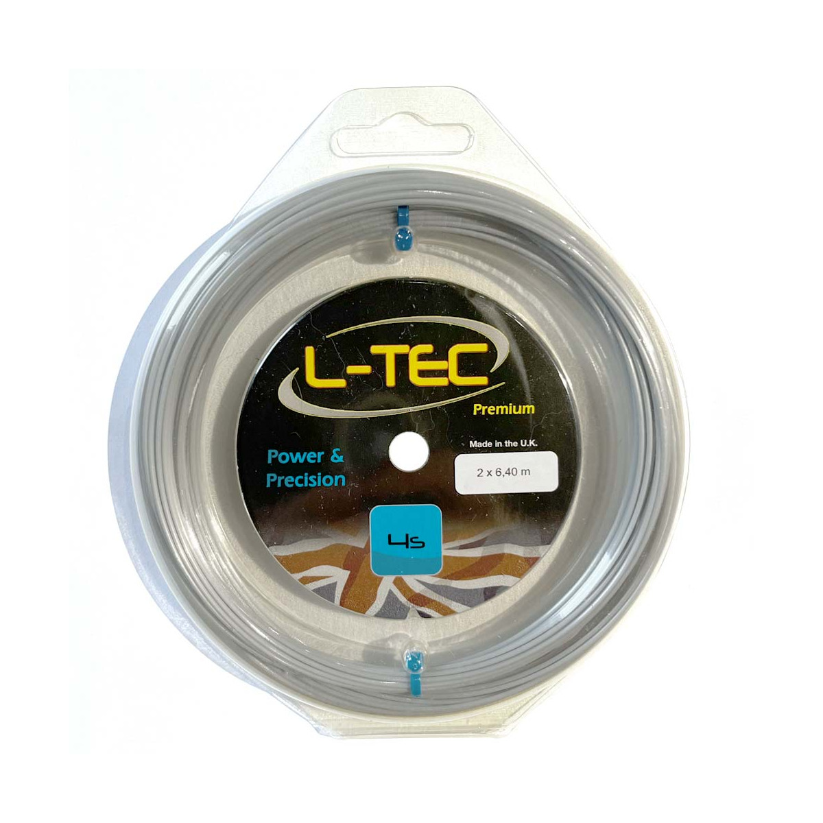 L-Tec 4S Tennissaite Grau 2 x 6,40 m