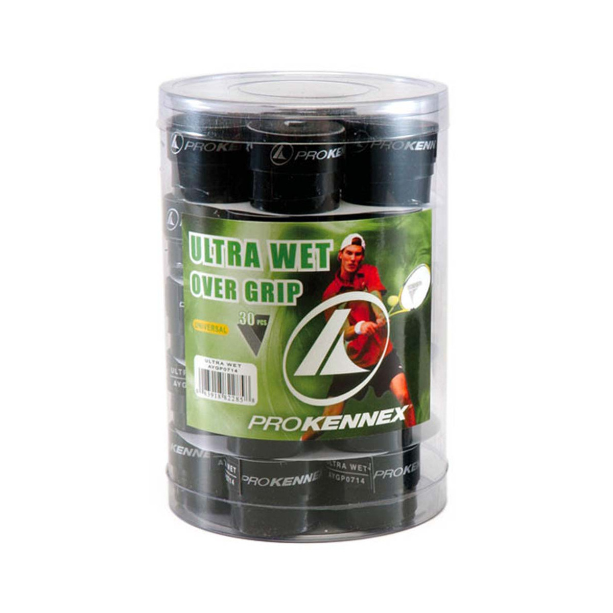 Pro Kennex Ultra Wet Overgrip Schwarz 30er-Pack