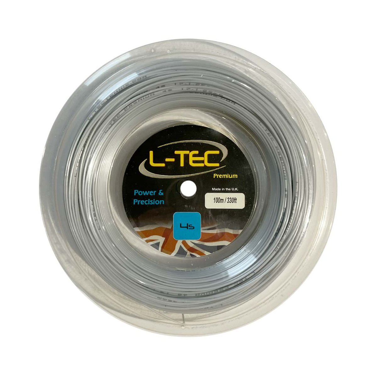 L-Tec 4S Saitenrolle Grau 100 m
