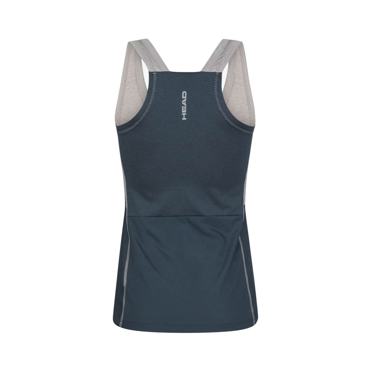 Head Padel Tech Tank Top Damen Grau / Marineblau