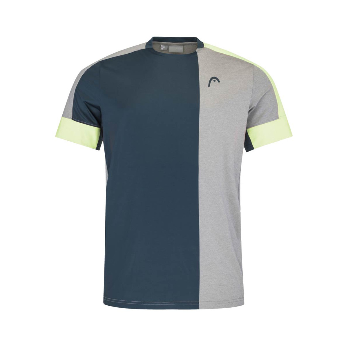 Head Padel Tech T-Shirt Grau / Gr&uuml;n