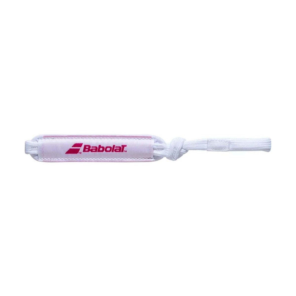 Babolat Handgelenkschlaufe Wei&szlig; / Rosa