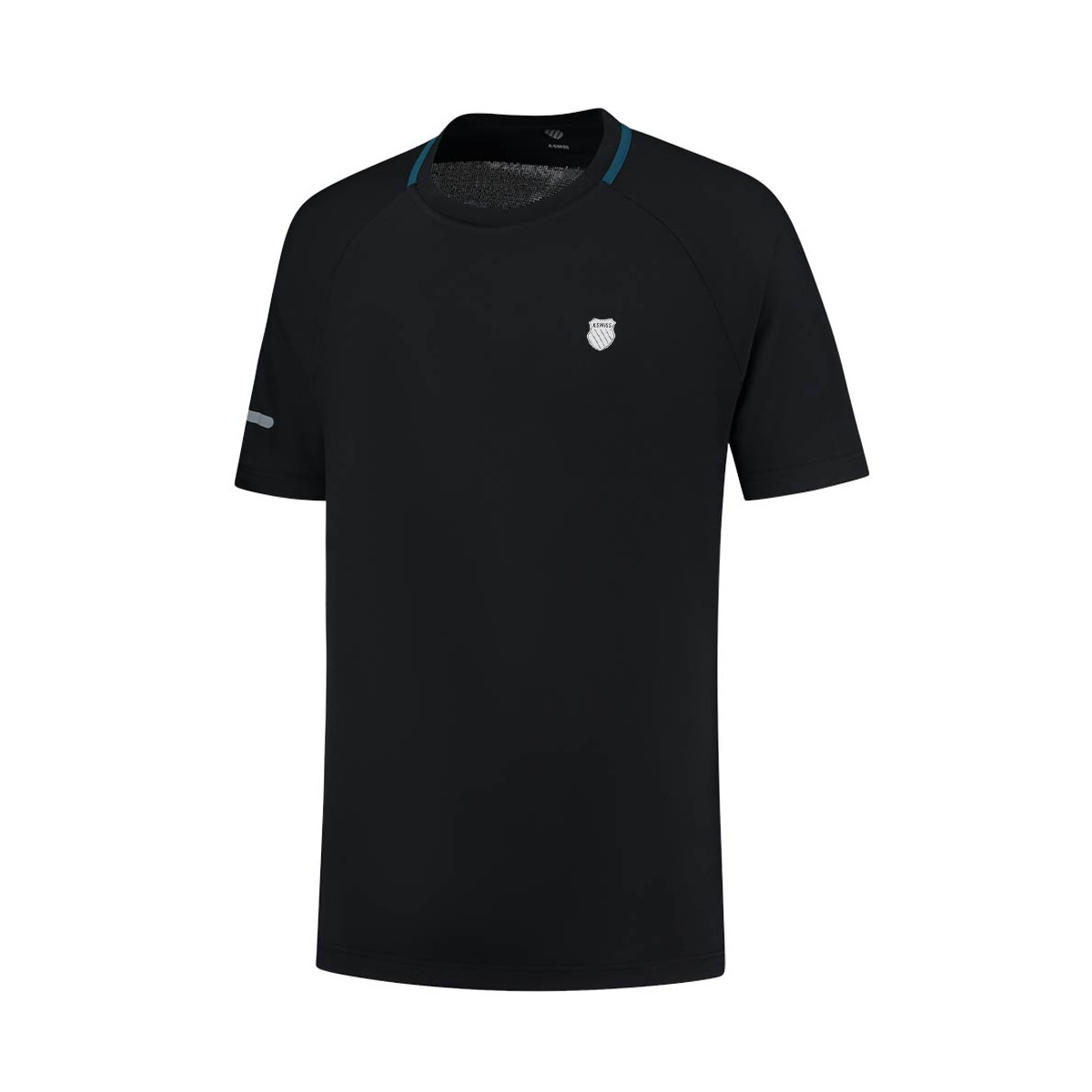 K-Swiss Hypercourt Double Crew 2 T-Shirt Schwarz