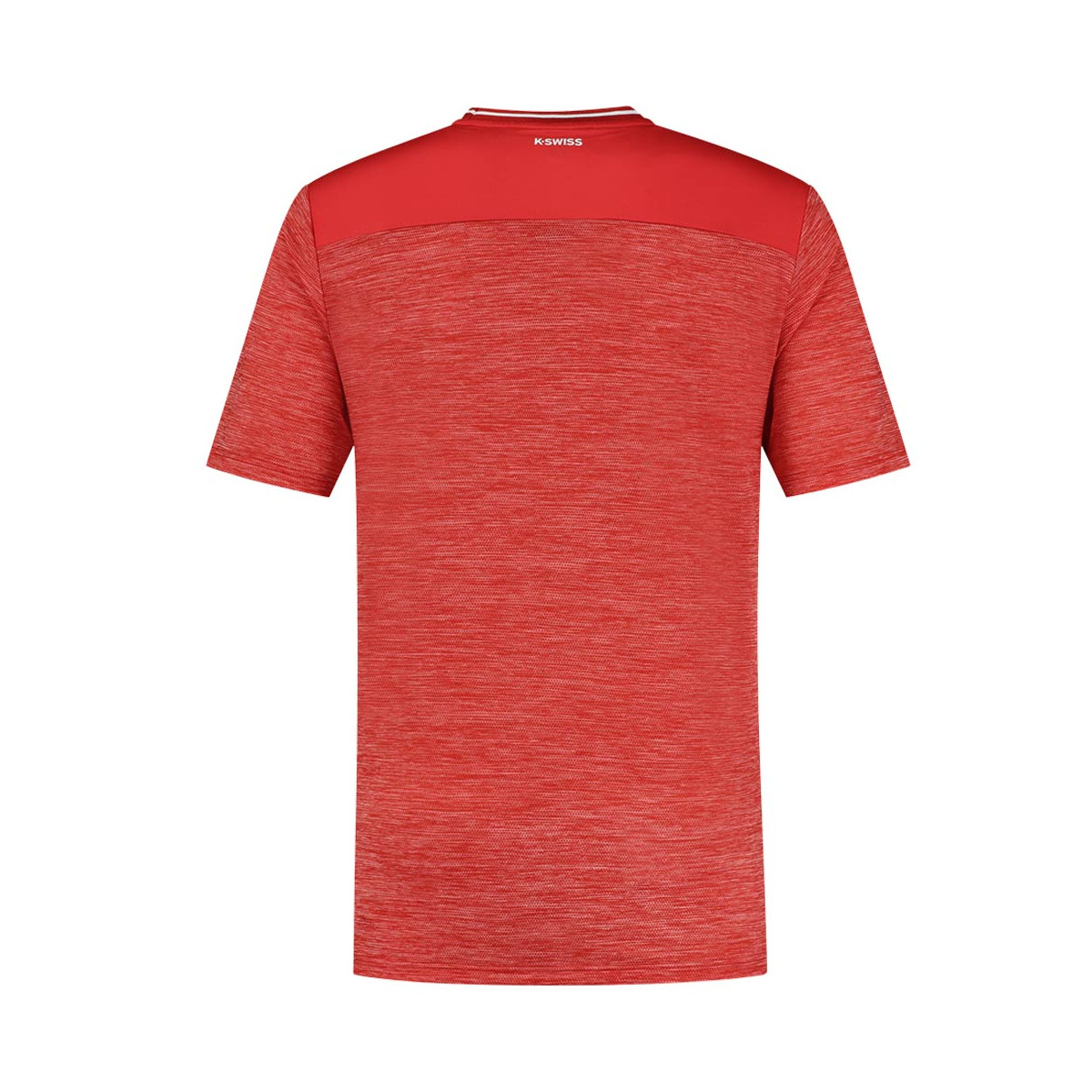 K-Swiss Hypercourt T-Shirt Melange Rot