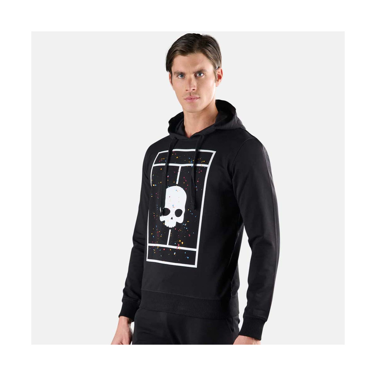 Hydrogen Court Spark Kapuzenpullover Schwarz