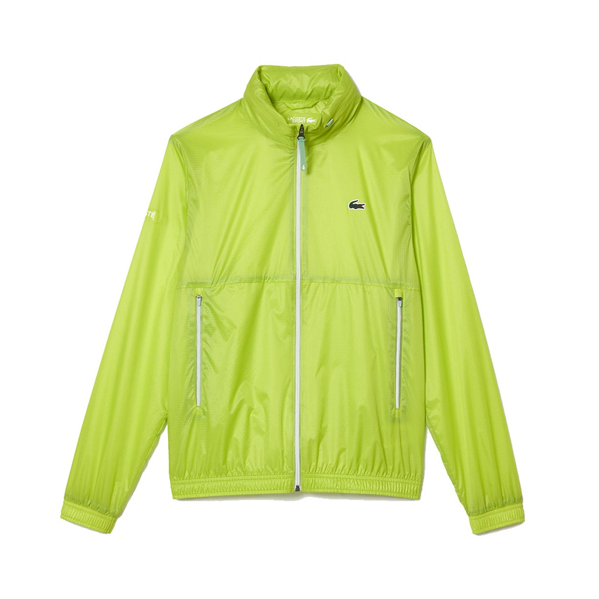 Lacoste Tennis x Novak Djokovic Trainingsjacke Gr&uuml;n