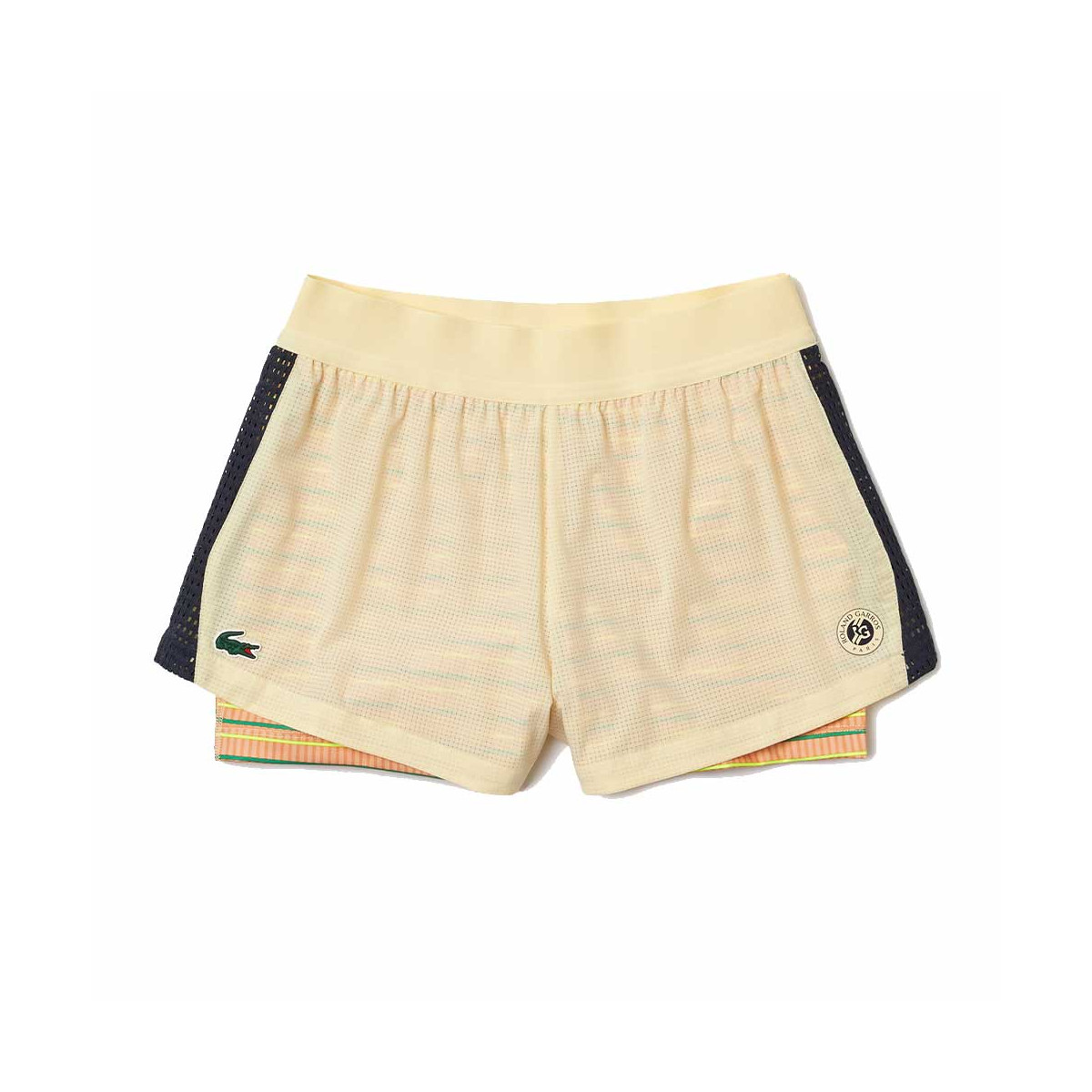 Lacoste Performance Roland Garros Short Damen Gelb