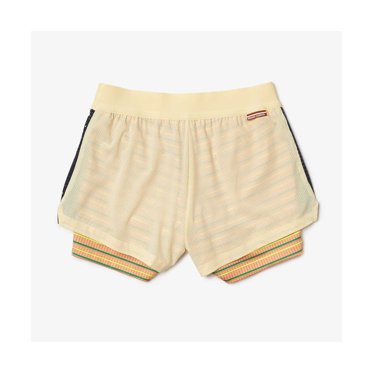 Lacoste Performance Roland Garros Short Damen Gelb