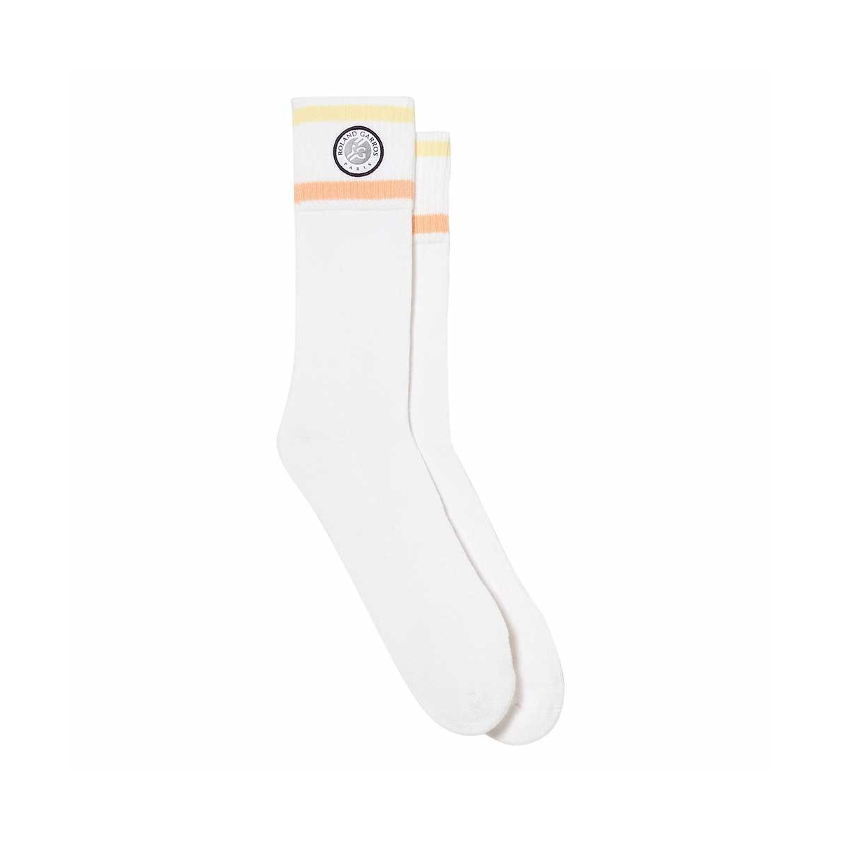 Lacoste Roland Garros Socken Wei&szlig;