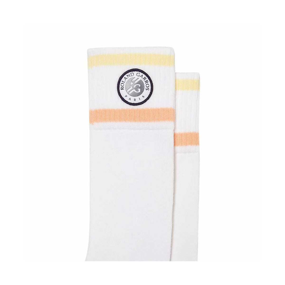 Lacoste Roland Garros Socken Wei&szlig;