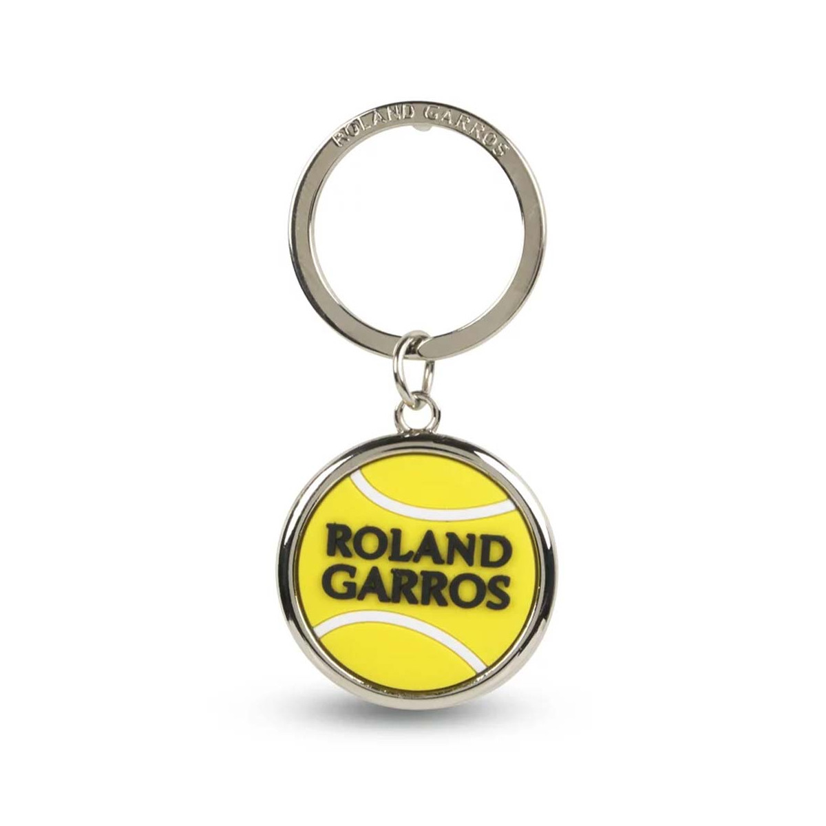 Roland Garros Logo Schl&uuml;sselanh&auml;nger