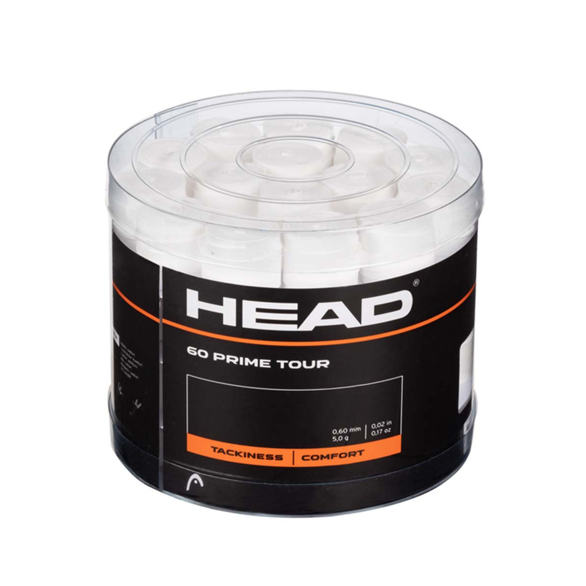 Head Prime Tour Overgrip Wei&szlig; 60er-Pack